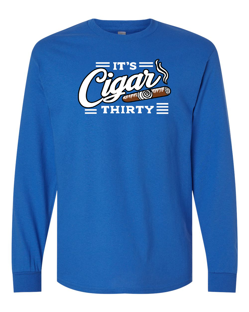 IT'S CIGAR THIRTY ROYAL WITH WITH LONG SLEEVES