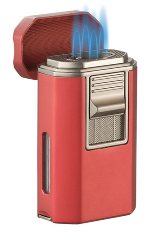 IT'S CIGAR THIRTY RED 6 IN 1 QUAD FLAME LIGHTER