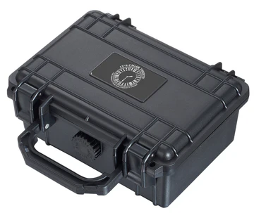 IT'S CIGAR THIRTY BLACK 15 CIGAR TRAVEL HUMIDOR