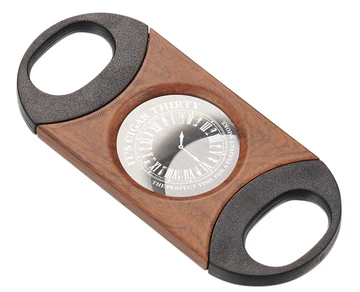 IT'S CIGAR THIRTY WOODGRAIN GUILLOTINE